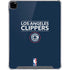 NBA Los Angeles Clippers Standard Blue iPad Pro 12.9in (2020) Clear Case